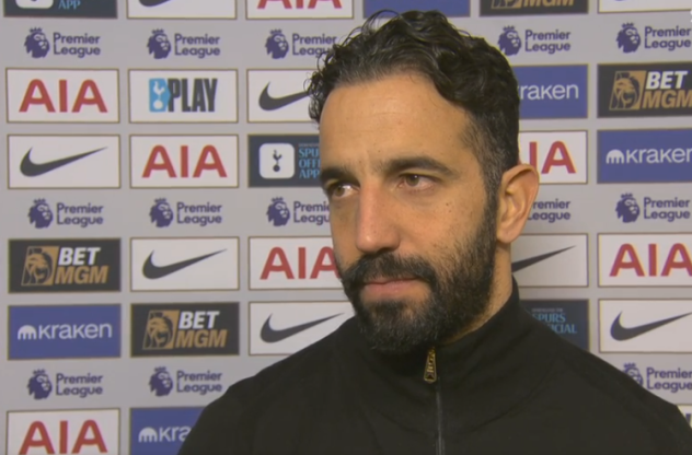 Ruben Amorim Expresses Frustration After Manchester United's Defeat to Spurs